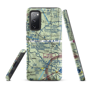 Markt Air Strip (6MO1) VFR Sectional Samsung Phone Case