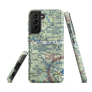 Markt Air Strip (6MO1) VFR Sectional Samsung Phone Case