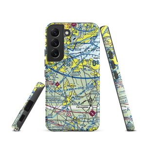 Marlboro Airport (2N8) VFR Sectional Samsung Phone Case