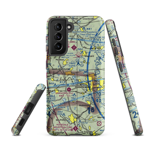 Marlboro Airport (9B1) VFR Sectional Samsung Phone Case