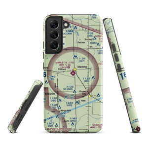 Marlette Township Airport (77G) VFR Sectional Samsung Phone Case