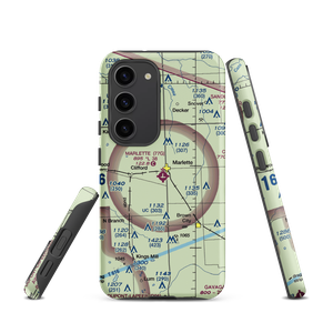 Marlette Township Airport (77G) VFR Sectional Samsung Phone Case