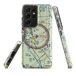 Marlin Airport (T15) VFR Sectional Samsung Phone Case