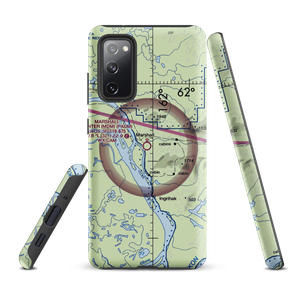 Marshall Don Hunter Sr Airport (MDM) VFR Sectional Samsung Phone Case