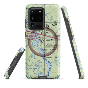 Marshall Don Hunter Sr Airport (MDM) VFR Sectional Samsung Phone Case