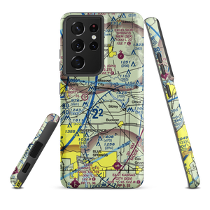 Martens Airport (4MO8) VFR Sectional Samsung Phone Case