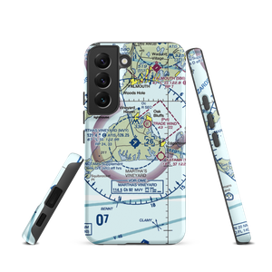 Martha's Vineyard Airport (MVY) VFR Sectional Samsung Phone Case