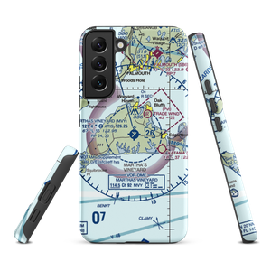 Martha's Vineyard Airport (MVY) VFR Sectional Samsung Phone Case