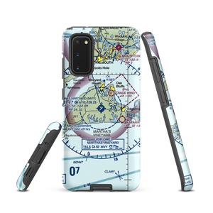 Martha's Vineyard Airport (MVY) VFR Sectional Samsung Phone Case