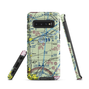 Martin RLA Restricted Landing Area (IL82) VFR Sectional Samsung Phone Case