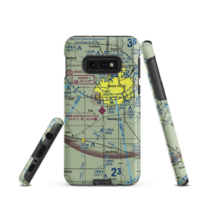 Marv Skie Lincoln County Airport (Y14) VFR Sectional Samsung Phone Case