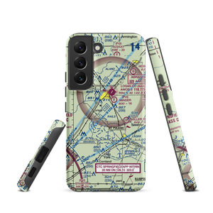 Mason Airport (39IL) VFR Sectional Samsung Phone Case