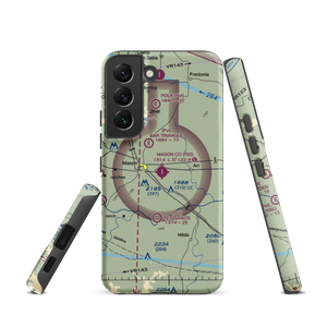 Mason County Airport (T92) VFR Sectional Samsung Phone Case
