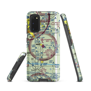 Mason Jewett Field (TEW) VFR Sectional Samsung Phone Case