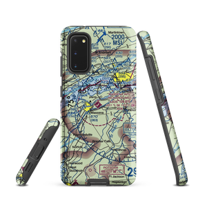 Massena International Richards Field (MSS) VFR Sectional Samsung Phone Case