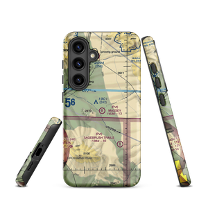 Massey Farm Airport (AZ34) VFR Sectional Samsung Phone Case