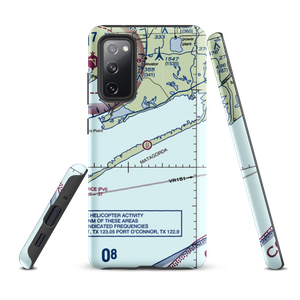 Matagorda Peninsula Airport (US-0261) VFR Sectional Samsung Phone Case