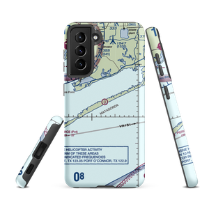 Matagorda Peninsula Airport (US-0261) VFR Sectional Samsung Phone Case