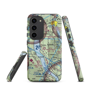 Match Mate Airport (NK74) VFR Sectional Samsung Phone Case