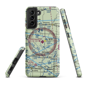 Mathews Memorial Airport (8C4) VFR Sectional Samsung Phone Case