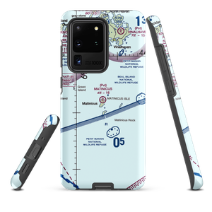 Matinicus Island Airport (35ME) VFR Sectional Samsung Phone Case
