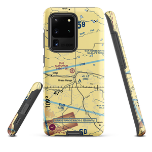 Matovich Airport (08MT) VFR Sectional Samsung Phone Case