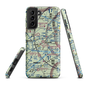 Mattawan Airpark (8MI3) VFR Sectional Samsung Phone Case