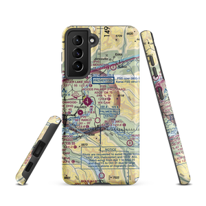 Maud Road Strip Airport (74AK) VFR Sectional Samsung Phone Case