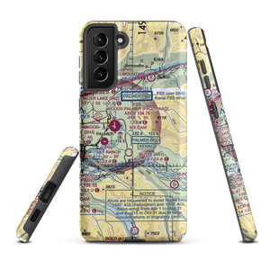 Maud Road Strip Airport (74AK) VFR Sectional Samsung Phone Case