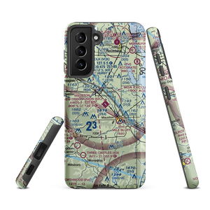Mauston New Lisbon Union Airport (82C) VFR Sectional Samsung Phone Case