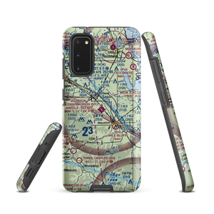 Mauston New Lisbon Union Airport (82C) VFR Sectional Samsung Phone Case