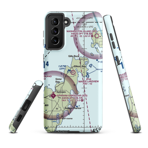 Mave's Lakeview Road Airport (8WN8) VFR Sectional Samsung Phone Case
