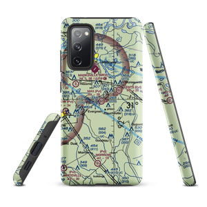 Max Airport (LA48) VFR Sectional Samsung Phone Case