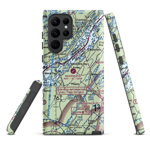 Maxson Airfield (89NY) VFR Sectional Samsung Phone Case