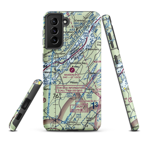 Maxson Airfield (89NY) VFR Sectional Samsung Phone Case