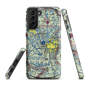 Maxwell Air Force Base (MXF) VFR Sectional Samsung Phone Case