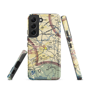 Maxwell Airport (3NC7) VFR Sectional Samsung Phone Case