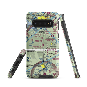 Maxwell Airport (47KS) VFR Sectional Samsung Phone Case