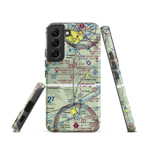 Maxwell Airport (47KS) VFR Sectional Samsung Phone Case