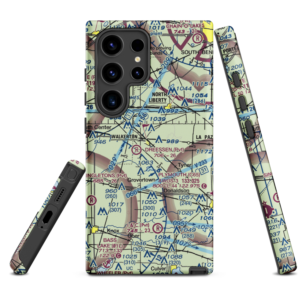 May's Strip (87IN) VFR Sectional Samsung Phone Case Samsung Galaxy S24 Ultra model shown
