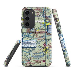 Mayberry Run Airport (1MD8) VFR Sectional Samsung Phone Case