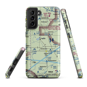 Mayes Airport (47G) VFR Sectional Samsung Phone Case