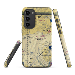 Mayhew Ranch Nr 1 Airport (93TE) VFR Sectional Samsung Phone Case