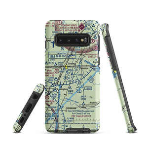 Mays Aviation Airport (IL63) VFR Sectional Samsung Phone Case