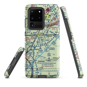 Mays Aviation Airport (IL63) VFR Sectional Samsung Phone Case