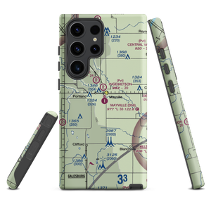 Mayville Municipal Airport (D56) VFR Sectional Samsung Phone Case