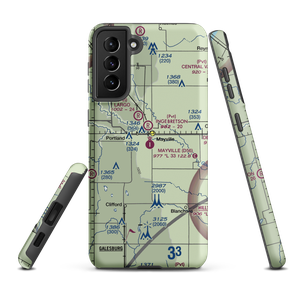 Mayville Municipal Airport (D56) VFR Sectional Samsung Phone Case