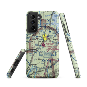 Mc Alester Regional Airport (MLC) VFR Sectional Samsung Phone Case