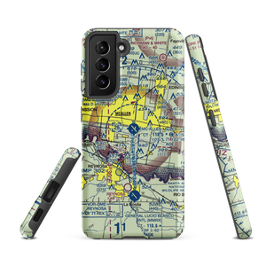 Mc Allen Miller International Airport (MFE) VFR Sectional Samsung Phone Case