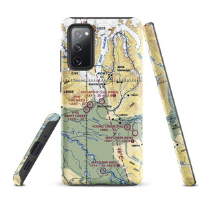 Mc Carthy Airport (15Z) VFR Sectional Samsung Phone Case